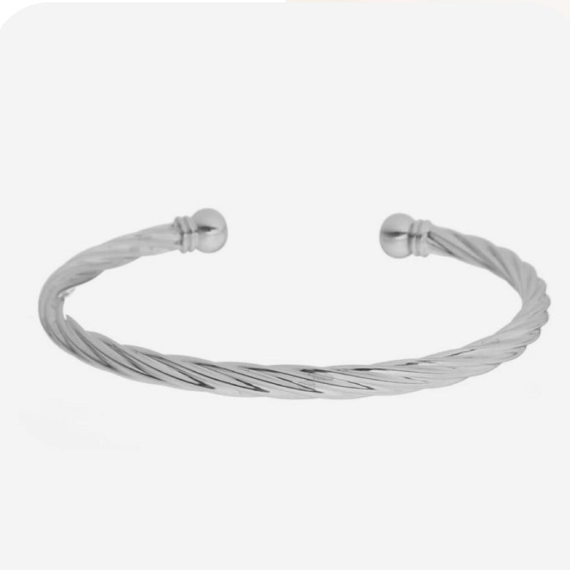 Pulseira Bracelete Torcida Aberto