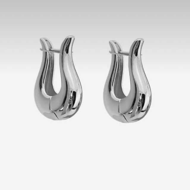 Brinco Kit Argolas Gota Pequenas Folheada