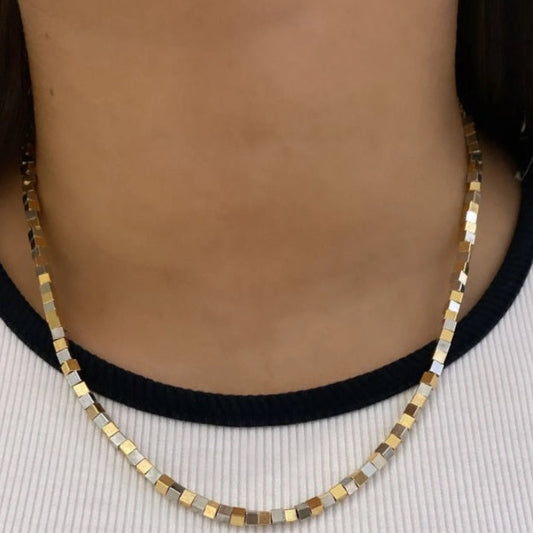 Colar Chocker Canutilhos Mix de Banhos.
