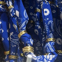 Colar Bandana com Argolinhas