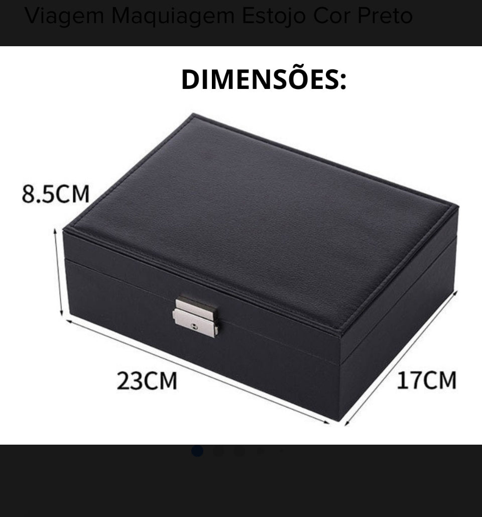 Porta Jóias Grande Com Trava
