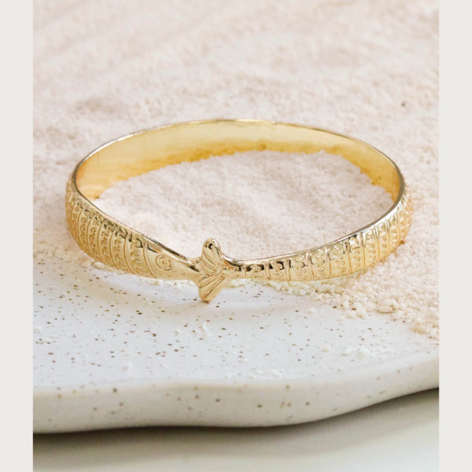 Pulseira Bracelete Peixe Dourado