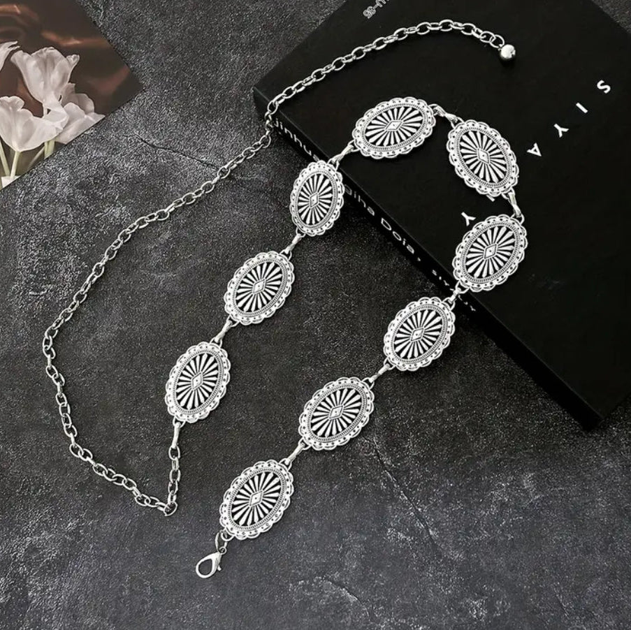 Cinto Metal Mandalas
