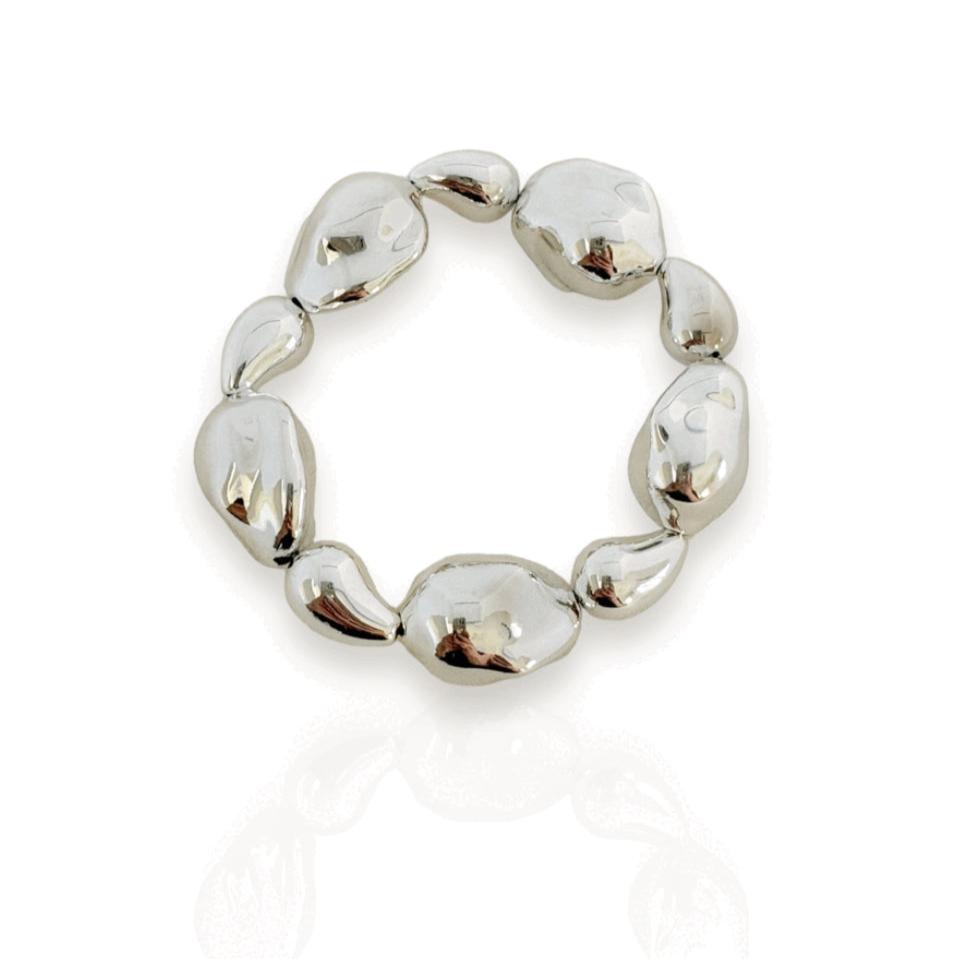 Pulseira Organica Folheada