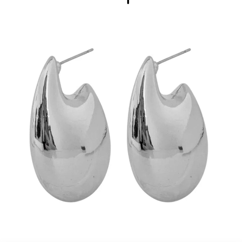 Brinco Argola Gota Lateral