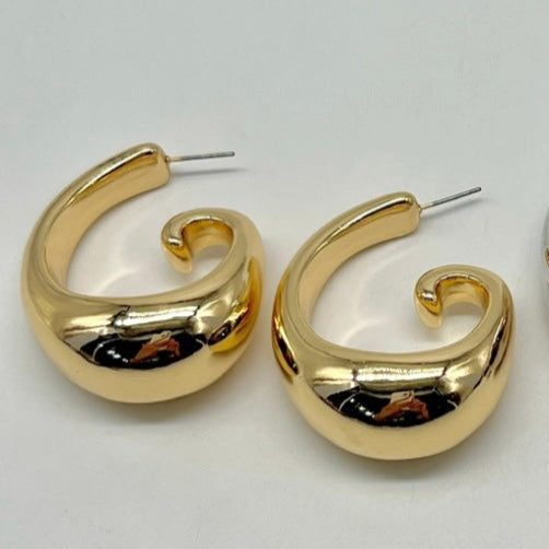 Brinco Argola Espiral