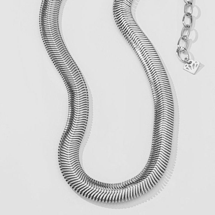 colar chocker Malha Grosso 8mm