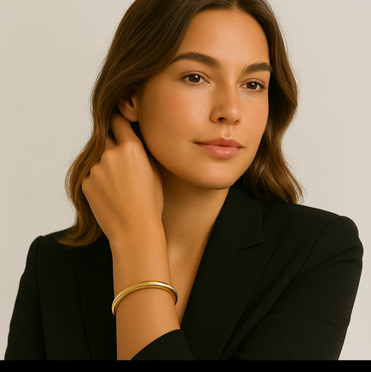 Pulseira Bracelete Bold Lisa Aberta