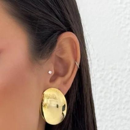 Brinco Chapado Orgânico dourado