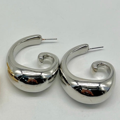 Brinco Argola Espiral